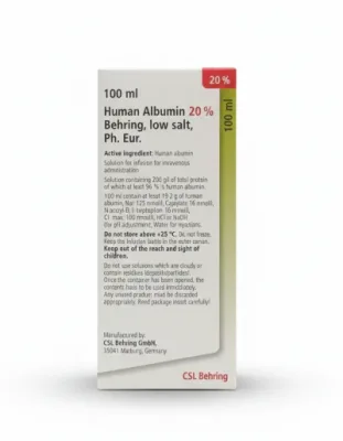 Human Albumin 20% 100ml. 1`s