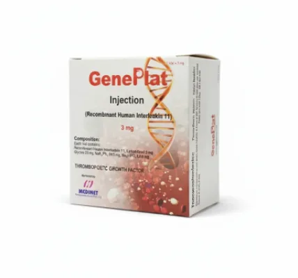 Geneplat 3mg Inj. 1`s