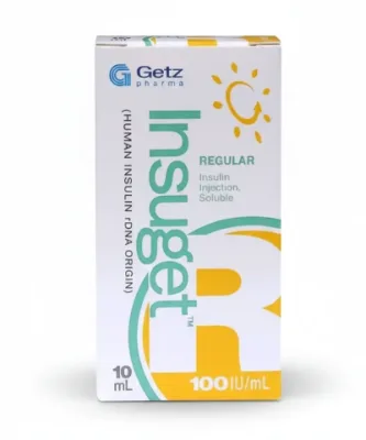 Insuget-R 100IU/ml Insulin. 1`s