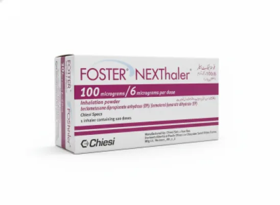 Foster Nexthaler 100/6mcg per dose
