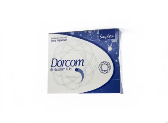 Dorcom 5mg/mL Injection (Midazolam)