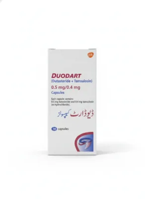 Duodart 0.5mg/0.4mg Capsule (Dutasteride + Tamsulosin)