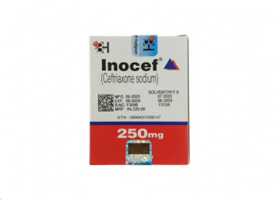 Inocef 250mg IM 1`s