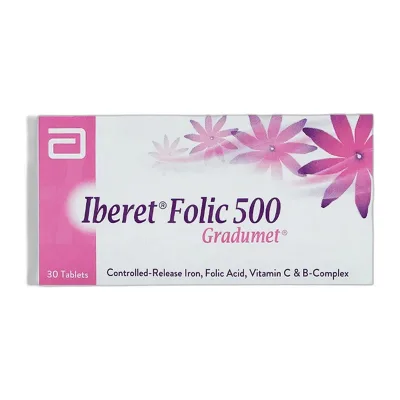 Iberet-500 Gradumet (30 Tablets)