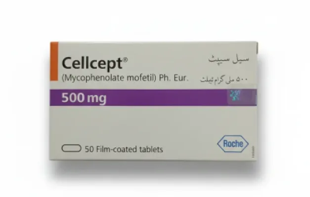 Cellcept 500mg 50 Tablets