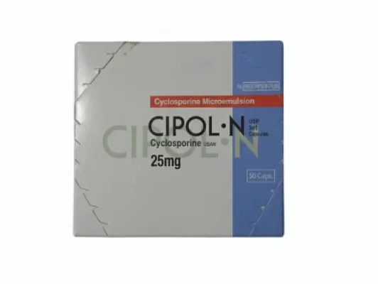 Cipol N 25 mg 50 Capsules