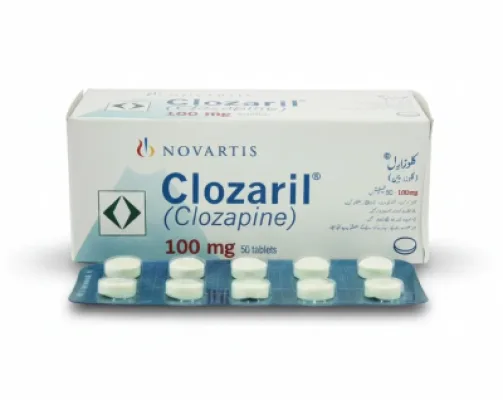 Clozaril 100mg Tabs. 50`s