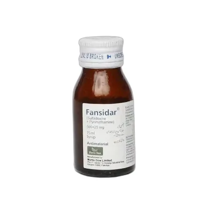 Fansidar Syrup 500mg+25mg per 5ml
