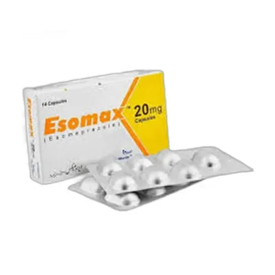 Esomax Capsules 20mg (14 Tablets)