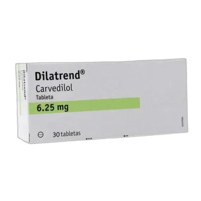 Dilatrend 6.25mg/30Tablets