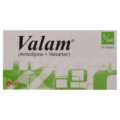 Valam 5/160 Tablet
