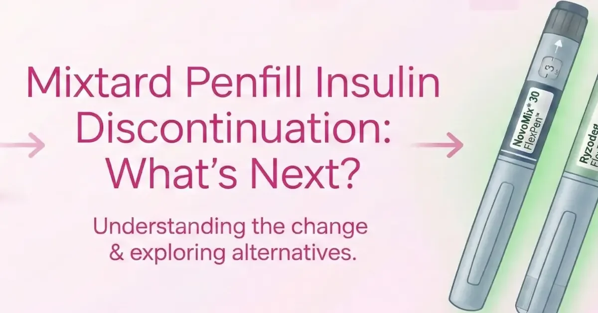 Mixtard Penfill Discontinued: Why, Alternatives, & More