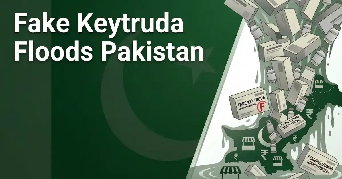 Fake Keytruda (Pembroluzimab) Is Flooding Pakistan