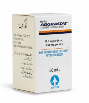 Aggrastat 12.5mg/50ml  IV Inj. 1`s