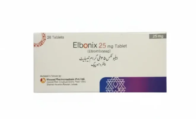 Elbonix 25mg Tablets 28s
