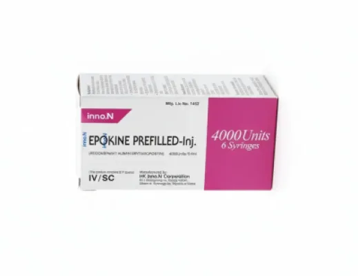 Epokine 10000IU Pre-Filled IV Inj. 6`s
