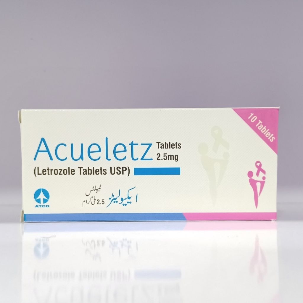 Acueletz 2.5mg Tabs 10`s (Letrozole)