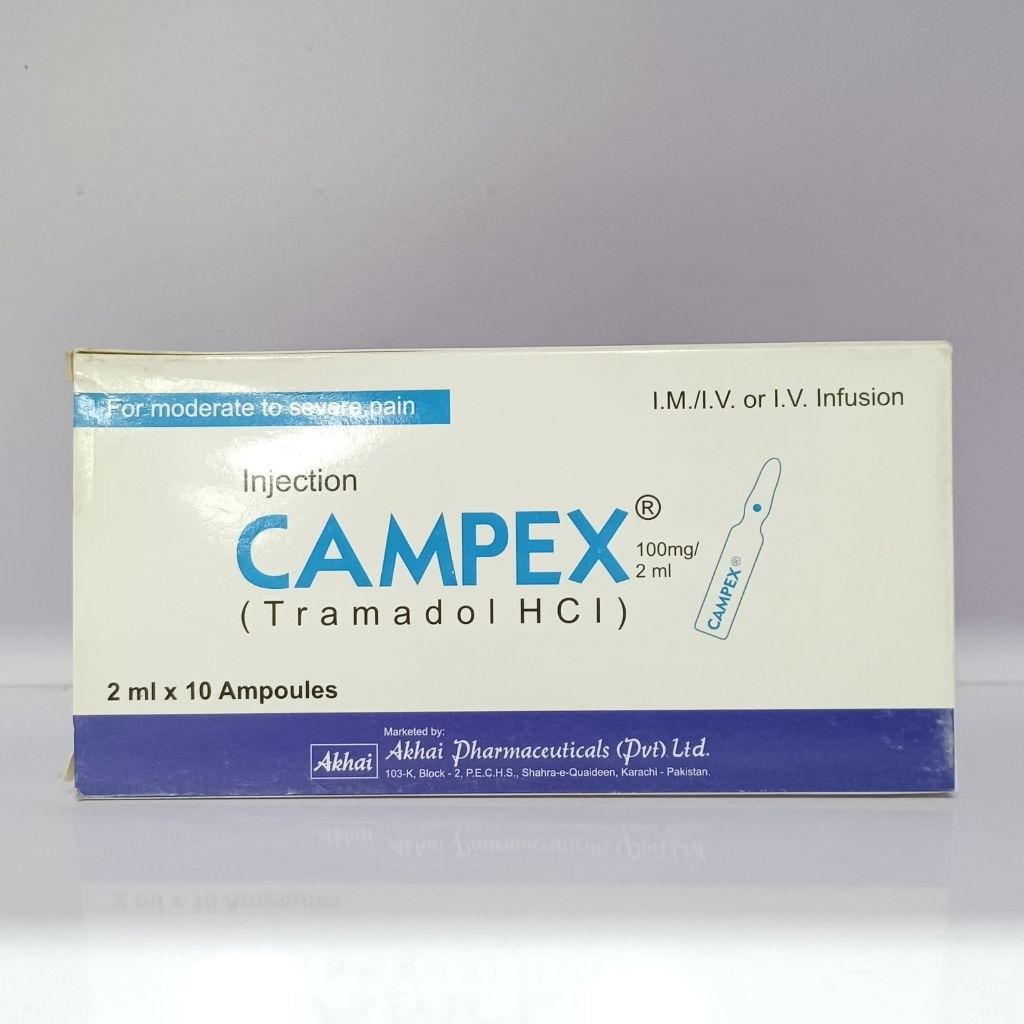 Campex Inj 100mg-2ml (Tramadol HCL) 10s