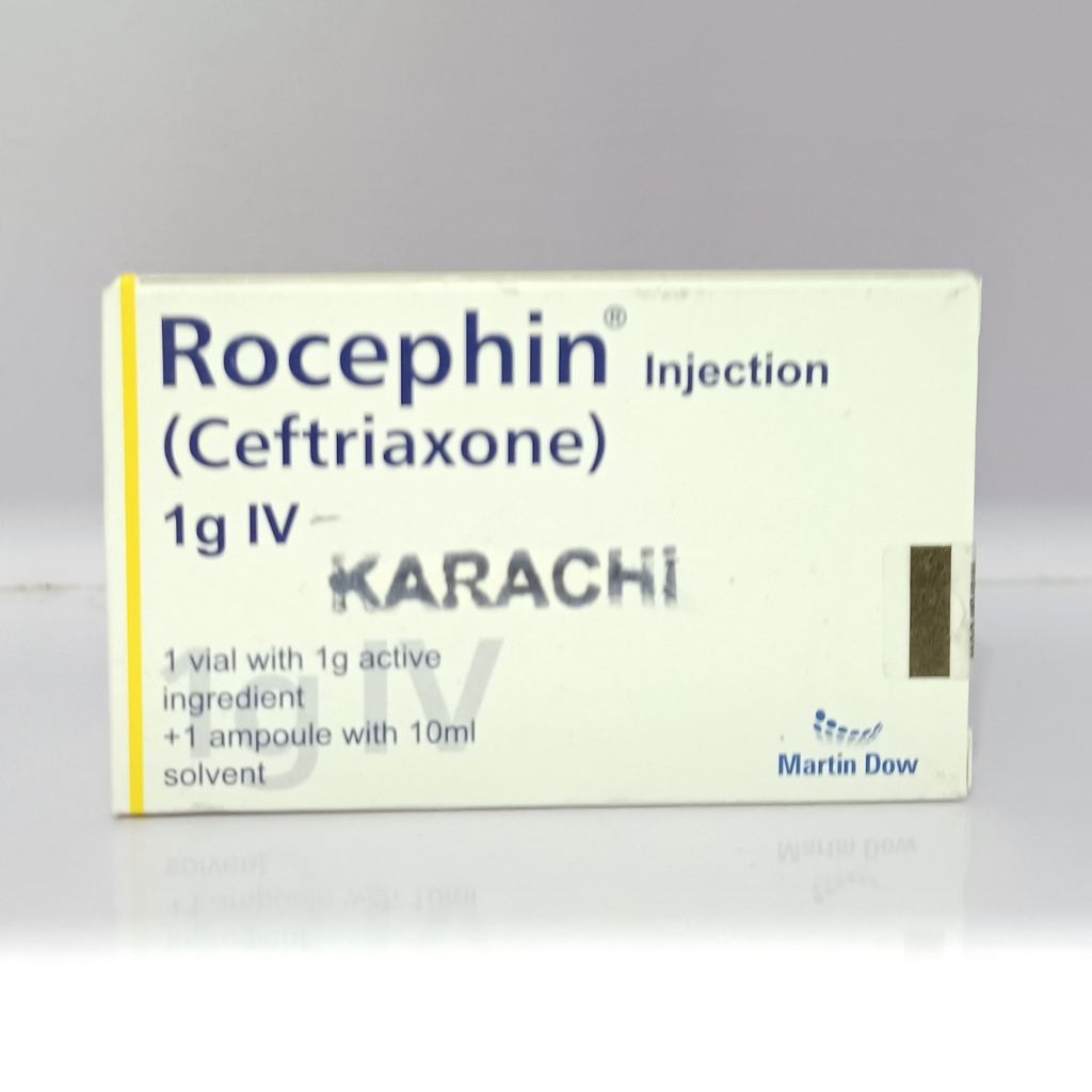 Rocephin 1gm I.V. Vial