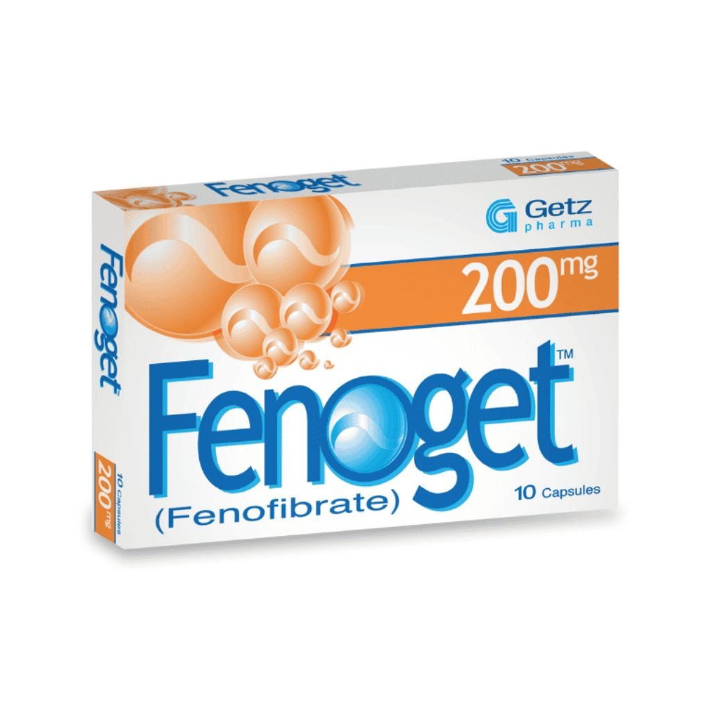Fenoget Caps 200Mg Tp 10'S Chg