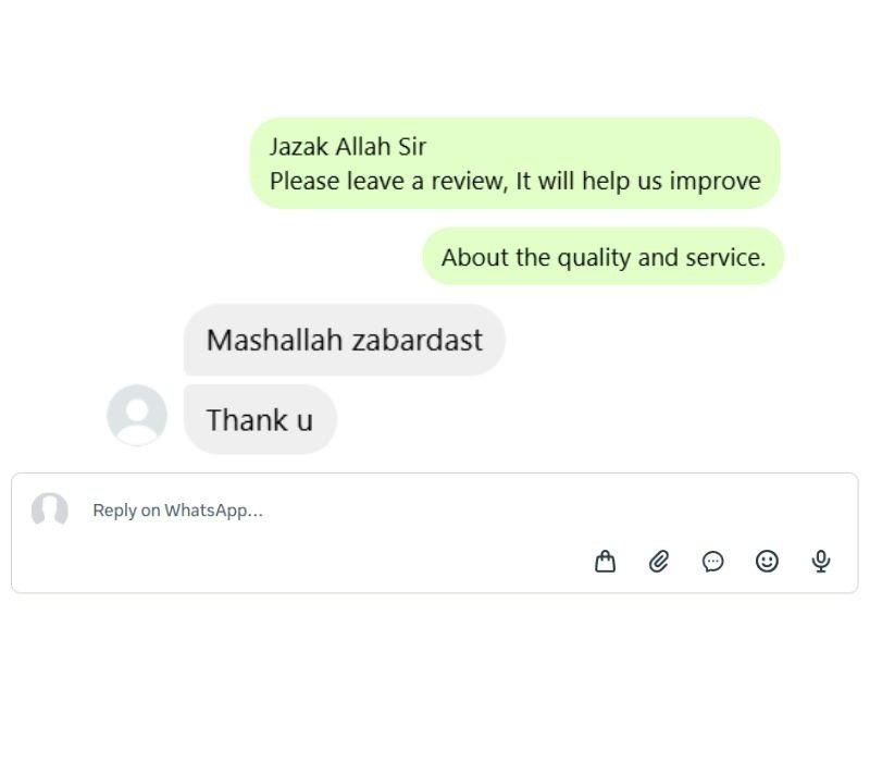 Customer chat