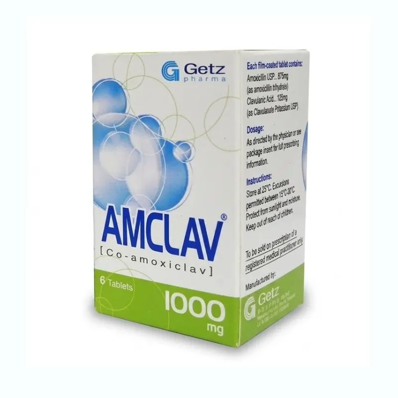 Amclav Tab 1Gm Tp 6'S (Csh)