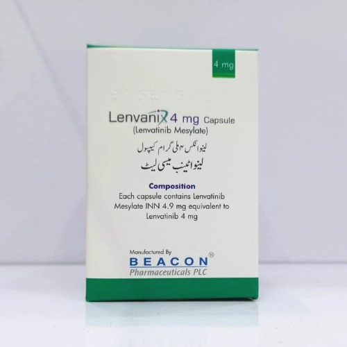 Lenvanix 4mg Capsule 30's (Lenvanitib)