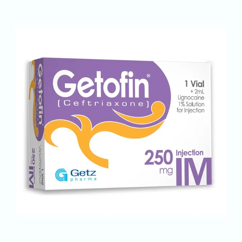 Getofin Inj Im 250Mg Tp 1'S