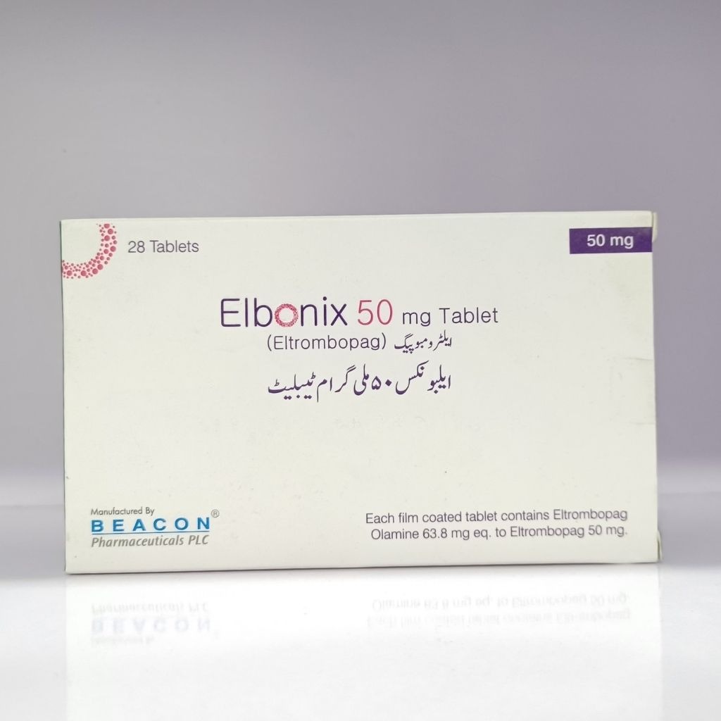 Elbonix 50mg Tablets 28s (Eltrombopag)