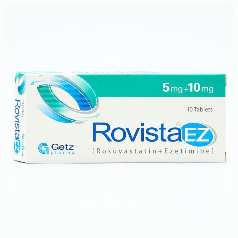 Rovista Ez Tab 5Mg+10Mg Tp 10'S