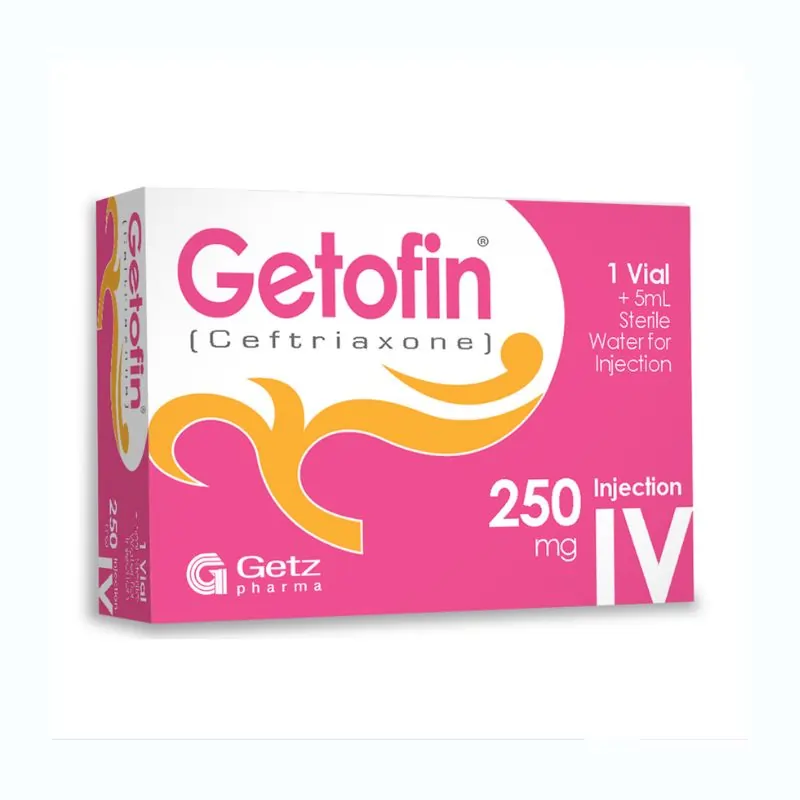 Getofin Inj Iv 250Mg Tp 1'S