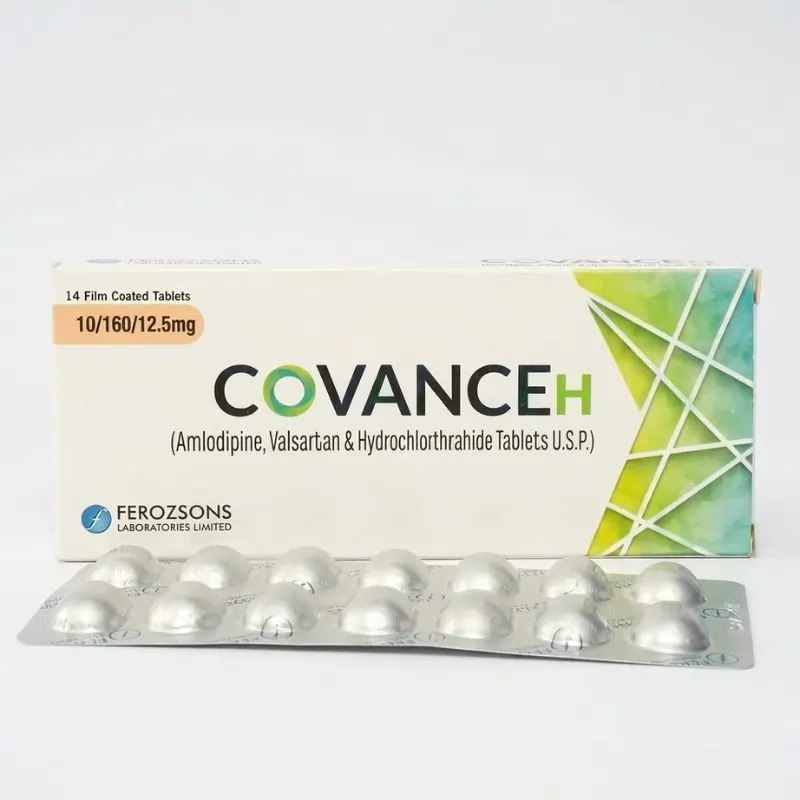 Covance-H 10mg/160mg/12.5mg Tablets