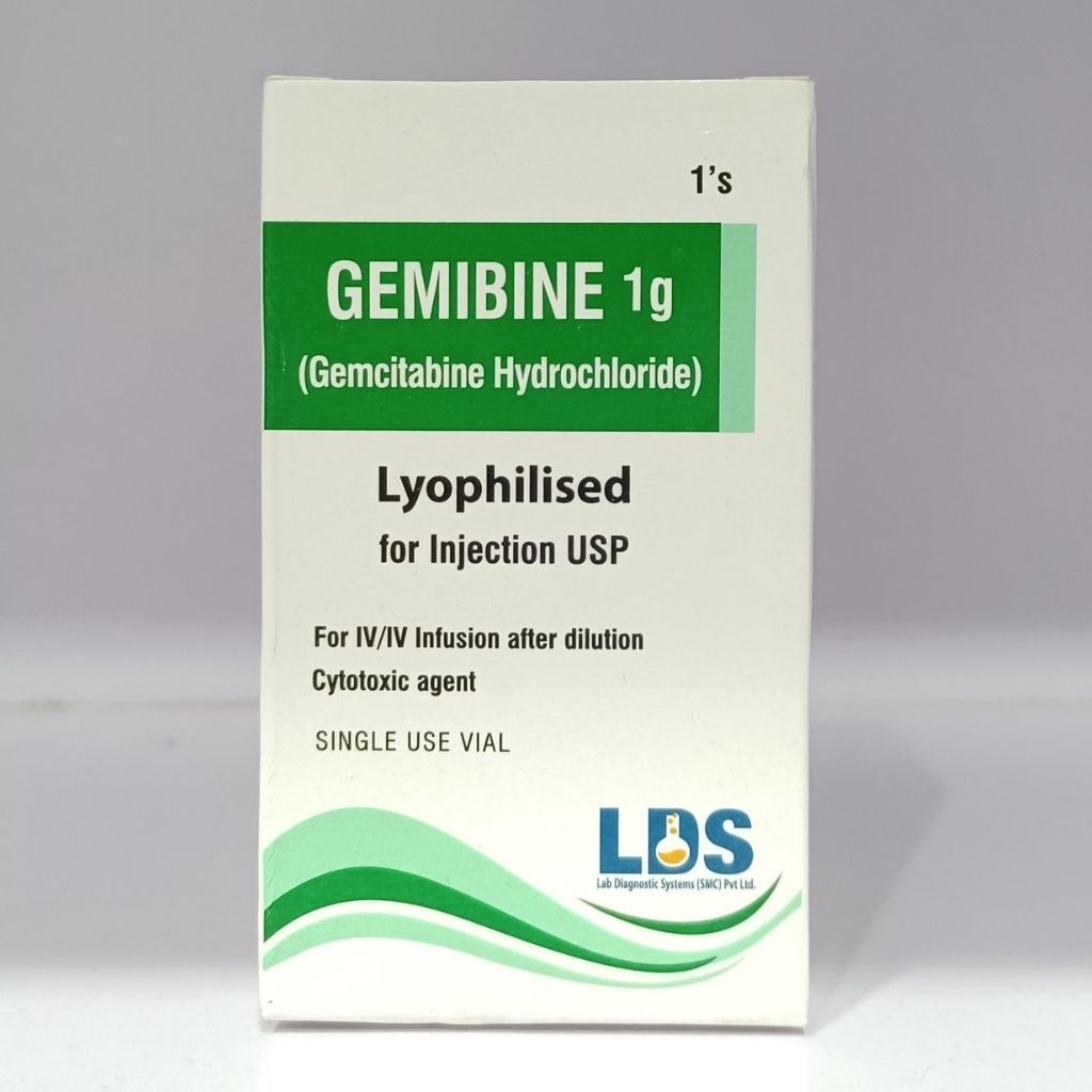 Gemibine 1G Inj (Gemcitabine Hydrochloride)