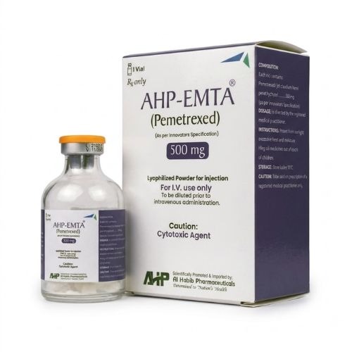 AHP-EMTA (Pemetrexed) 500mg IV Inj 1`s
