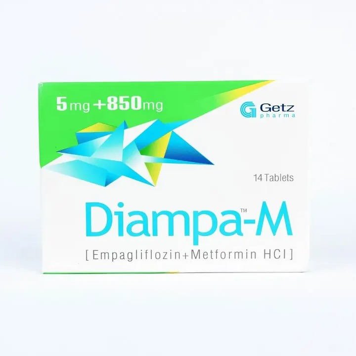 Diampa-M Tab 5Mg+850Mg Tp 14'S