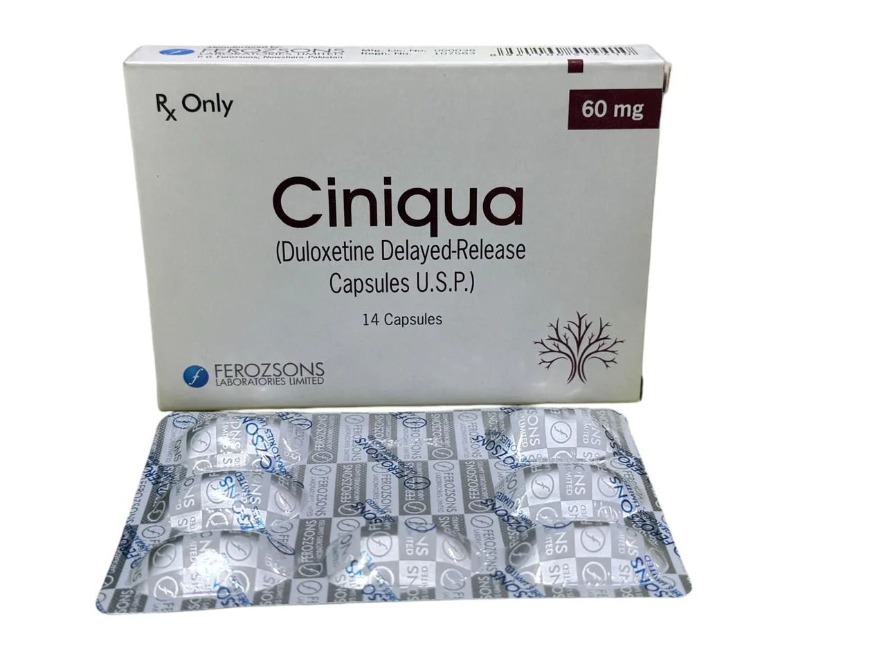 Ciniqua 60mg Capsules