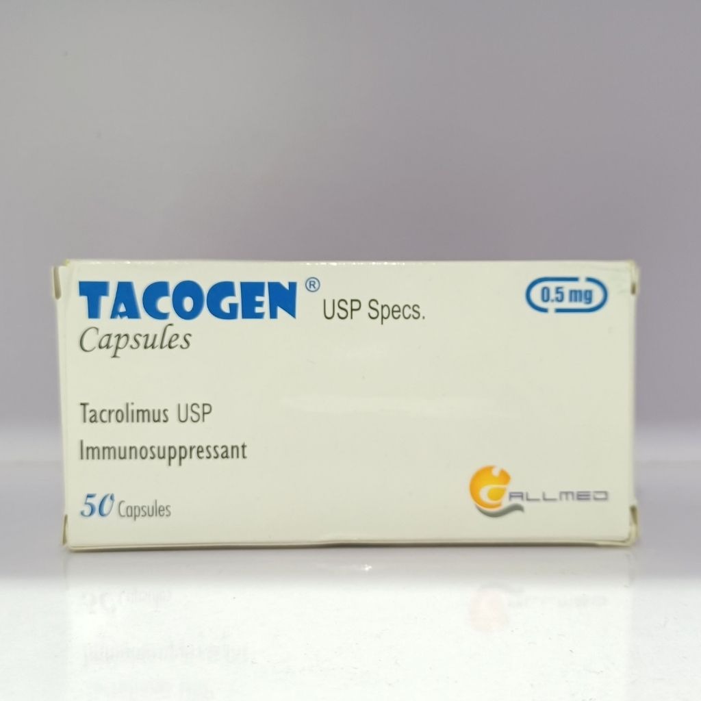 Tacogen 0.5 mg (Tacrolimus)