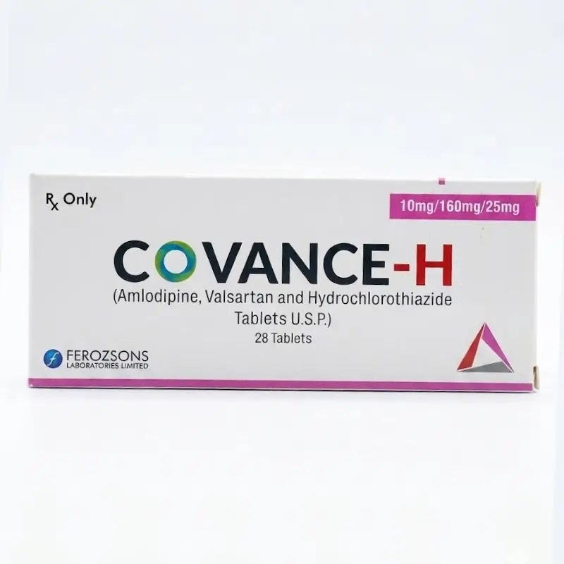 Covance-H 10mg/160mg/25mg Tablets