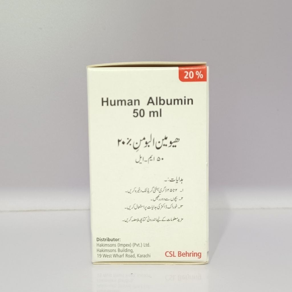 Human Albumin 20% 50ml. 1`s