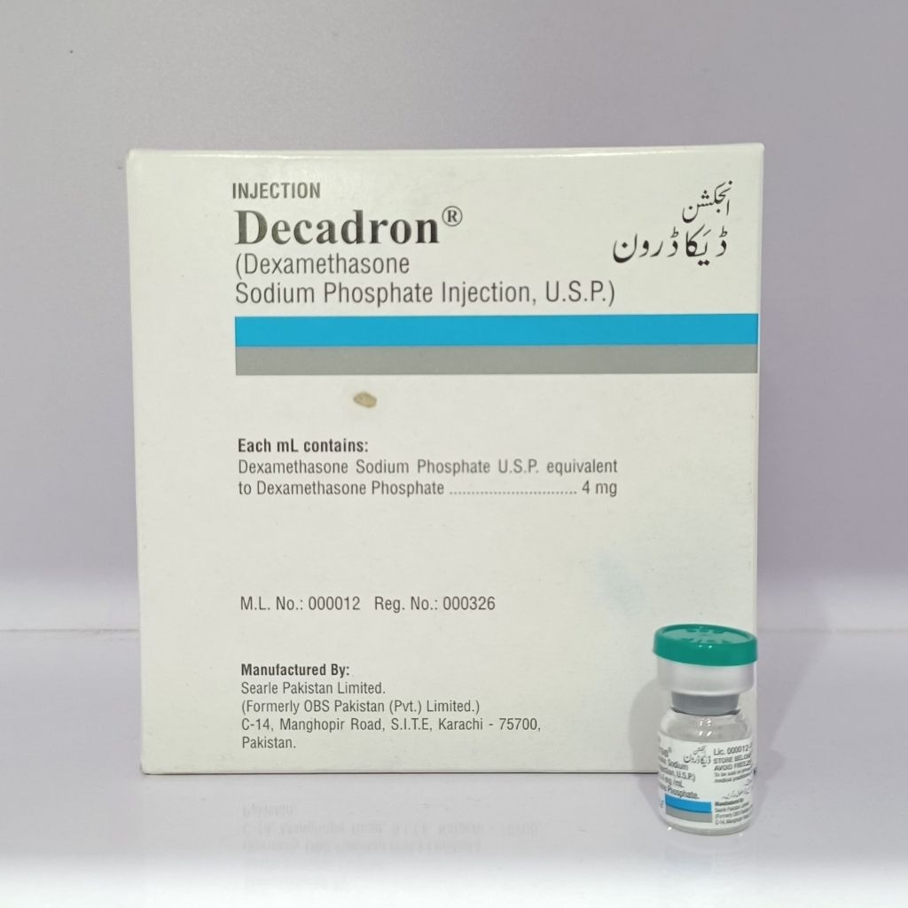Decadron 4Mg Inj 1Ml