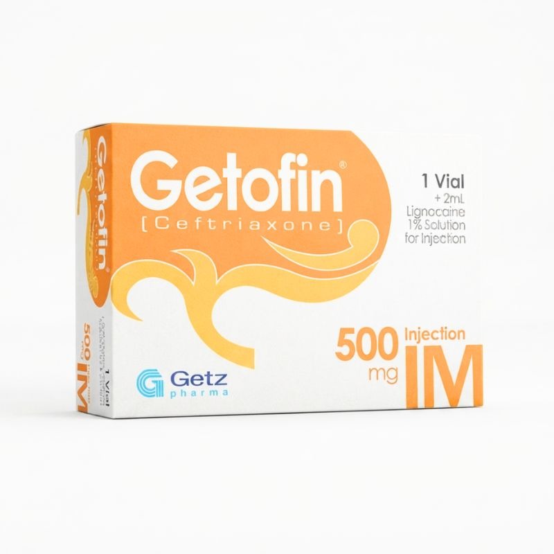 Getofin Inj Im 500Mg Tp 1'S