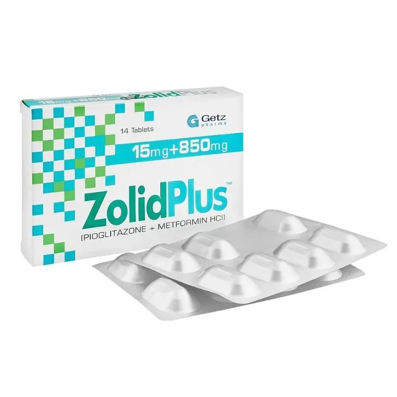 Zolid Plus Tab 15Mg+850Mg Tp 14'S Chg