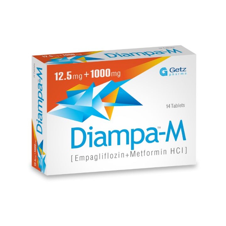 Diampa-M Tab 12.5Mg+1000Mg Tp 14'S