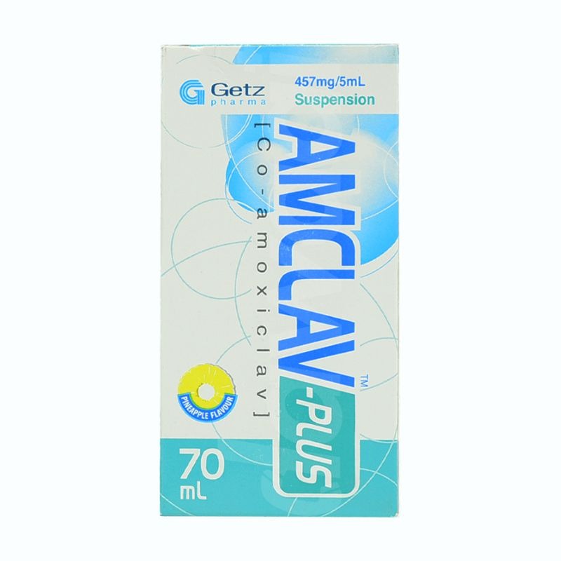 Amclav Plus Susp 457Mg/5Ml Tp 1'S (Csh)