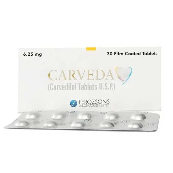 Carveda Tablet 6.25mg