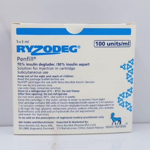 Ryzodeg FlexTouch Pen 100units/ml