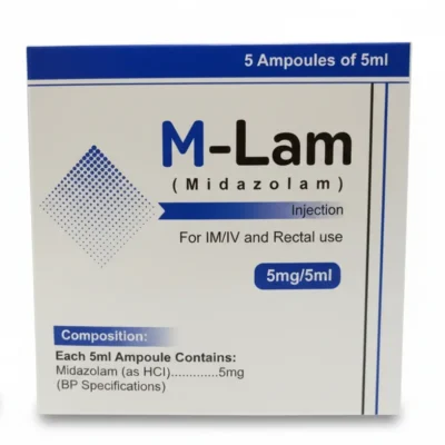 M-Lam 5mg/5ml IM/IV Inj. 5`s