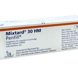 Mixtard 30 HM Penfil 100IU/ml. 1`s