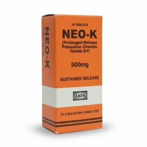 Neo-K 500mg Tabs 25`s