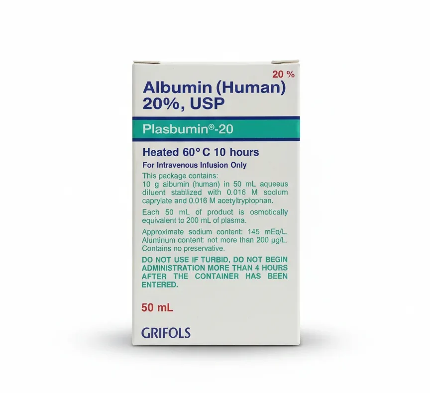 albumin human 50ml